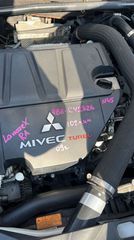 MITSUBISHI Lancer Evo X ολόκληρη μετατροπή 4B11 (κινητήρας, σασμάν, διαφορικά, τετρακίνηση, καλωδίωση) 2009 102.000χλμ