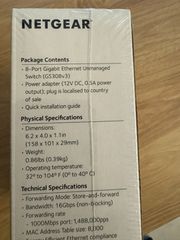 Switch 8 Gbit port NETGEAR GS308-thumb-4