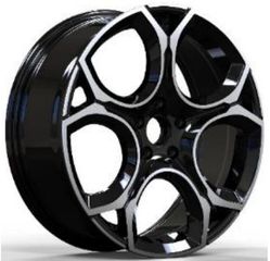 VW GOLF GTI STYLE ΖΑΝΤΕΣ ΚΑΙΝΟΥΡΓΙΕΣ ΣΕΤ 8Χ19 5Χ112Κ ΕΤ45 ΜΑΥΡΟ ΓΙΑΛΥΣΤΕΡΟ ΔΙΑΜΑΝΤΕ