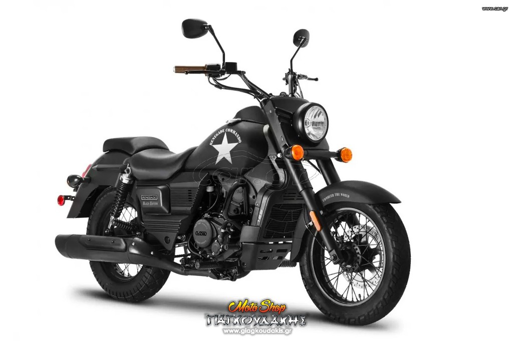 UM 2026 RENEGADE COMMANDO 125 i CBS UM Made in USA Δωρεάν Μεταφορά!!
