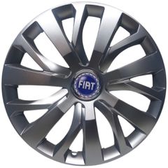 ΤΑΣΙΑ ΜΑΡΚΕ 16'' ΓΙΑ FIAT ΚΩΔΙΚΟΣ : CC432 (4 ΤΕΜ) ΜΠΛΕ LOGO
