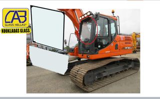 ΤΖΑΜΙΑ DOOSAN DX300LC-5 DX/W-5 2014 - ΚΡΥΣΤΑΛΛΑ ΚΑΜΠΙΝΑΣ ΠΑΡΜΠΡΙΖ
