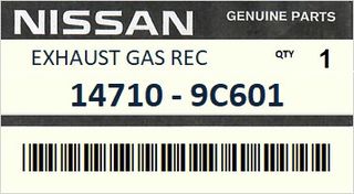 Βαλβίδα EGR NISSAN SERENA C23 1994-1998 ENGINE LD23 #147109C601
