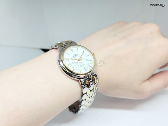 Jean Michelet 8237 18Κ ELECTRO-PLATED ΑΝΤΡΙΚΟ ΡΟΛΟΙ SWISS MADE QUARTZ Α9046 ΤΙΜΗ 145 ΕΥΡΩ-thumb-1