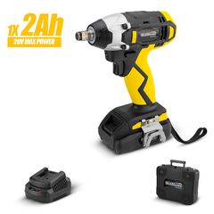 BORMANN BCD2620 Μπουλονόκλειδο 20V,Li-Ion,350Nm,1X2Ah,Βαλίτσα