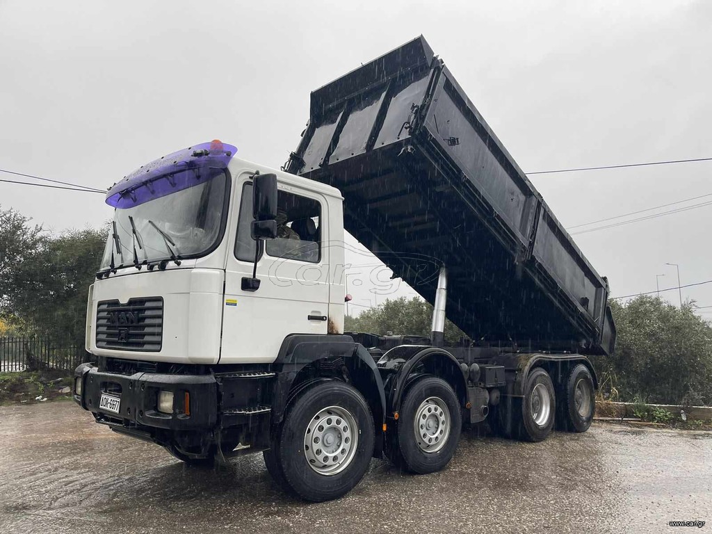 Ανατροπή MAN 2001 35.414 VF 8X4
