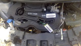 ΚΙΝΗΤΗΡΑΣ 1KR ΚΟΡΜΟΣ ΚΑΠΑΚΙ ΚΑΡΤΕΡ TOYOTA AYGO 2018 2019 2020 2021 2022 ΑΝΤΑΛΛΑΚΤΙΚΑ