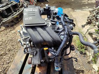 NISSAN MICRA K13 2010-2017 ΚΙΝΗΤΗΡΑΣ ΚΟΡΜΟΣ-ΚΑΠΑΚΙ-ΚΑΡΤΕΡ HR12 400€
