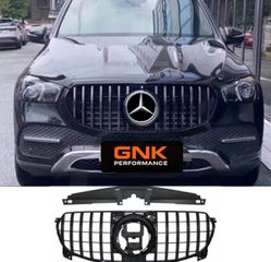 ΜΑΣΚΑ ΕΜΠΡΟΣ Mercedes GLE W167 V167 C167 Standard Edition (2020-up) GT-R Panamericana Design Black