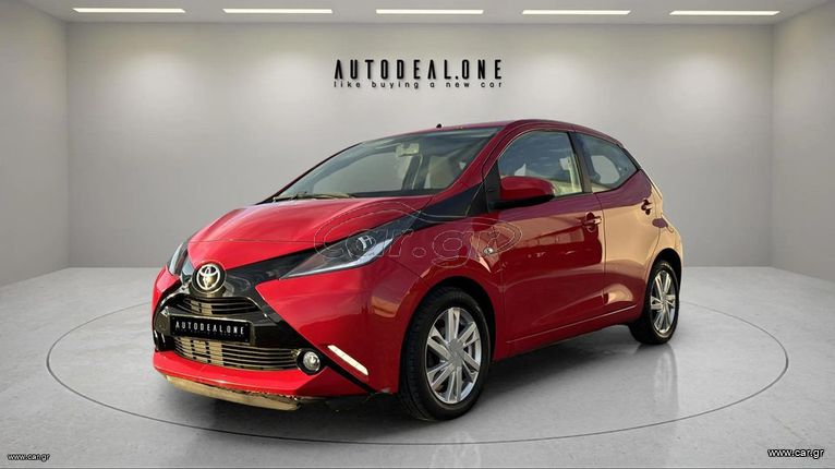 Toyota Aygo 2017 998cc 70hp Auto- Με γραμμάτια μεταξύ μας