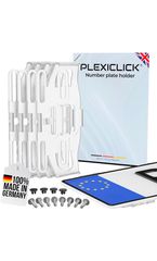 ΠΛΑΙΣΙΑ ΠΙΝΑΚΙΔΑΣ ΠΛΕΞΙΓΚΛΑΣ ΔΙΑΦΑΝΑ PLEXICLICK® V2 ΓΙΑ 2 ΠΙΝΑΚΙΔΕΣ