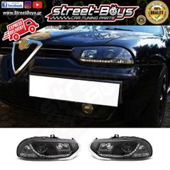 ΜΠΡΟΣΤΑ ΦΑΝΑΡΙΑ ΜΑΥΡΑ DAYLIGHT ALFA ROMEO 156 (1997-2003) | Street Boys - Car Tuning Shop |