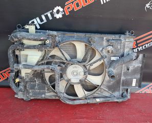 TOYOTA YARIS 2012-2020  Υβριδικό βενζινη SET ΨΥΓΕΙΟ ΝΕΡΟΥ -ΨΥΓΕΙΟ A/C - ΒΕΝΤΙΛΑΤΕΡ A2*