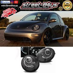 ΜΠΡΟΣΤΑ ΦΑΝΑΡΙΑ ΜΑΥΡΑ DAYLIGHT VW BEETLE (1998-2005) | Street Boys - Car Tuning Shop |