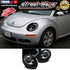ΜΠΡΟΣΤΑ ΦΑΝΑΡΙΑ ΜΑΥΡΑ DAYLIGHT VW BEETLE (2006-2012) | Street Boys - Car Tuning Shop |