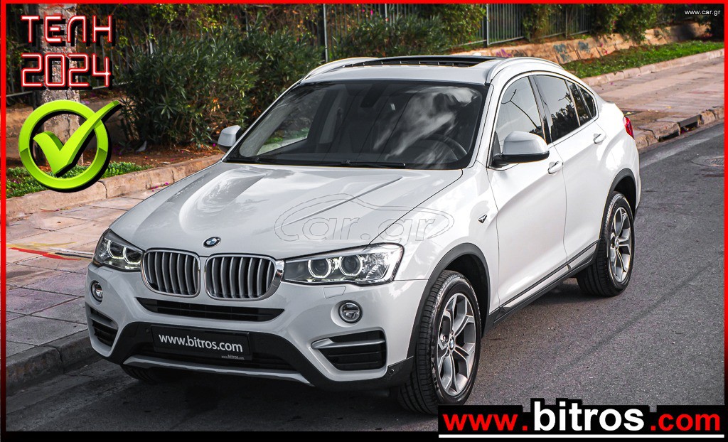 Bmw X4 '16 ΟΡΟΦΗ-ΔΕΡΜΑ-XENON X-LINE X-DRIVE 20D 8G-AUTO