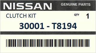 Σετ συμπλέκτη NISSAN PATROL 160 1979-1988 ENGINE L28 SD33 #30001T8194