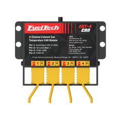 FUELTECH EGT-4 4 CHANNEL EGT CONTROLLER TYPE K THERMOCOUPLE CAN MODULE-thumb-1