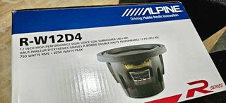 Καινούργιο Alpine R-W12D4 & Box-thumb-6
