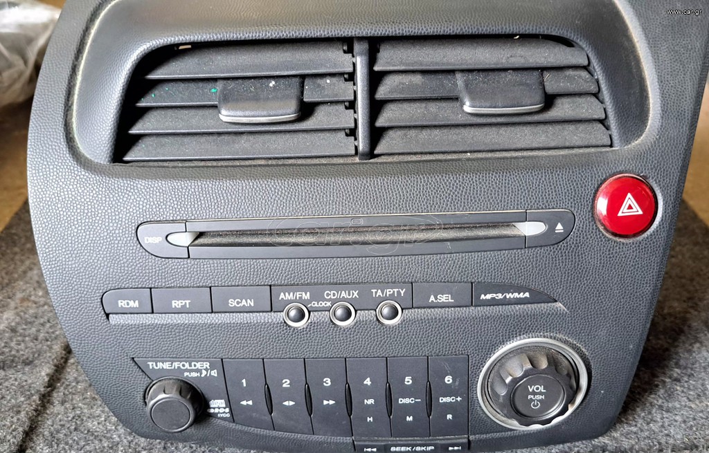 Radiocd γνησιο Honda Για Civic 2006-2012 μοντέλο Δεξιοτιμονο.