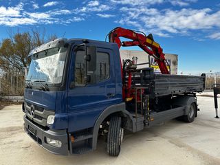 Ανατροπή + Γερανός Mercedes-Benz 2005 Atego 1223 Meiller & Palfinger