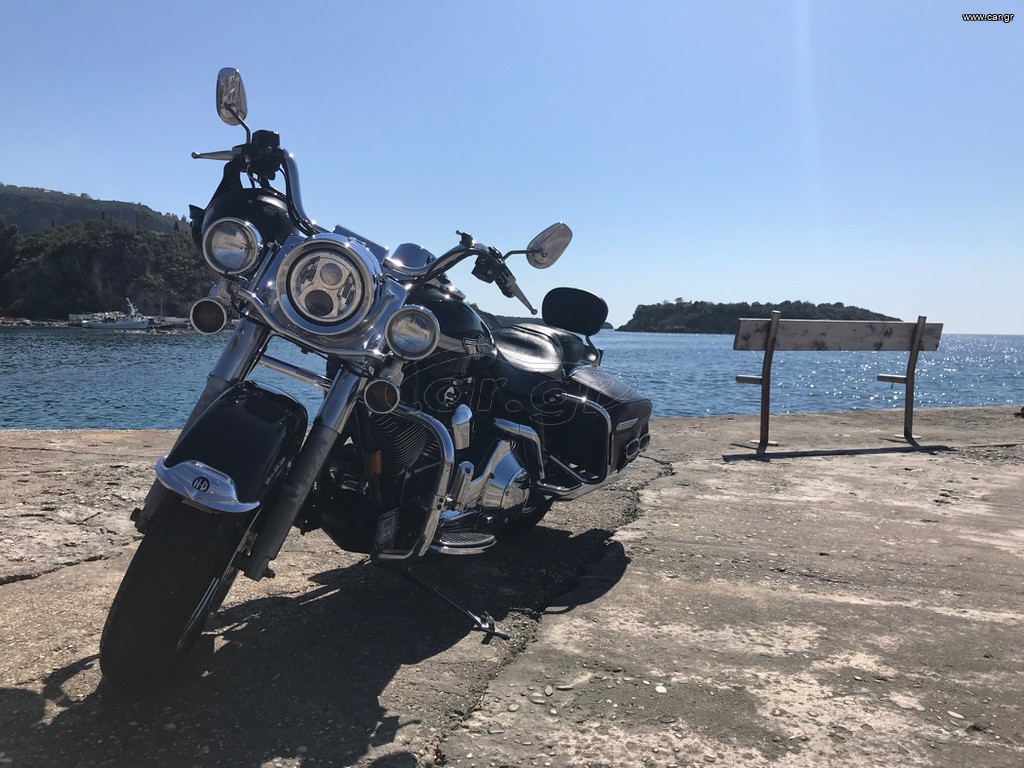 Car Gr Harley Davidson Road King Classic Anniversary Model