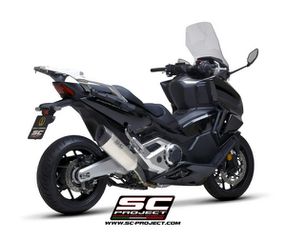 Sc Project Εξάτμιση Τελικό SC1-R Titanium/Carbon End Honda Forza 750 2021 - 2024 Euro5(Η Τιμή ειναι ενδεικτική,Ρωτήστε μας για την προσφορά μας)