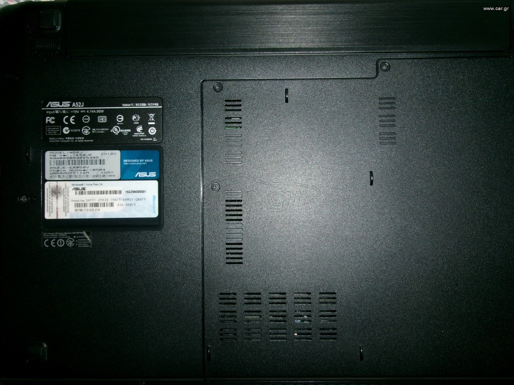 ΠΩΛΕΙΤΑΙ LAPTOP ASUS