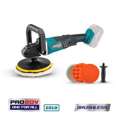 BORMANN Pro BBP5160 Αλοιφαδόρος Ρυθμιζόμενος Brushless Μπαταρίας 20V,Li-Ion,900-2400rpm,Σώμα Pro