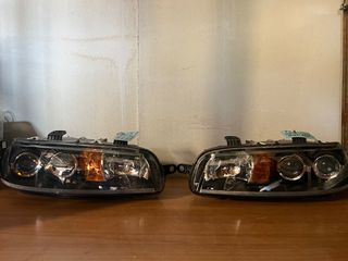 Φανάρια εμπρός καινούργια γνήσια για Fiat Punto 2 Με προβολάκια ομίχλης