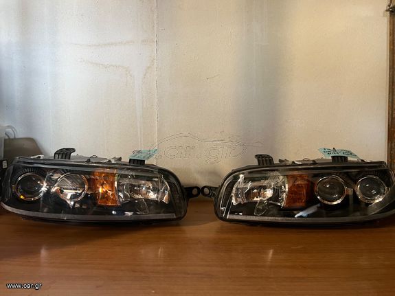 Φανάρια εμπρός καινούργια γνήσια για Fiat Punto 2 Με προβολάκια ομίχλης