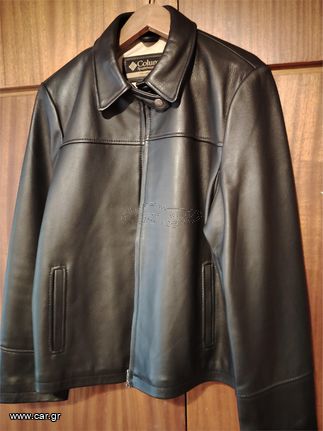 Δερμάτινο Columbia leather jacket με επένδυση