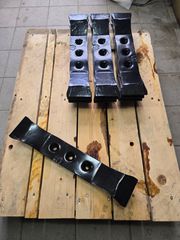 Νύχι Ripuntatore 3 τρύπες 440x78x20mm Agrozappa