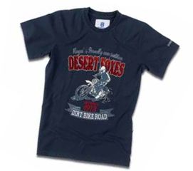 T-SHIRT HUSQVARNA DESERT FOXES BLUE ΠΡΟΣΦΟΡΑ -70%