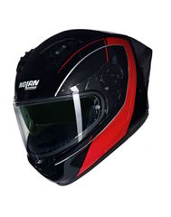Nolan N60-6 Sport Mesmerico Black/Red Metal Finish 342
