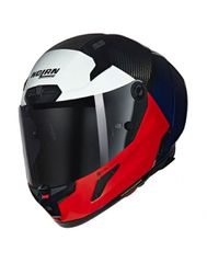 Nolan X-804 RS UC Blocco Carbonio/Red/ Blue/Whitte 348
