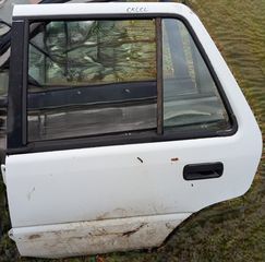 ΠΟΡΤΑ ΠΙΣΩ ΑΡΙΣΤΕΡΑ HYUNDAI EXCEL 2 FACELIFT X2 1991-1995 ΑΣΠΡΟ