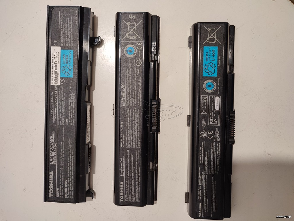 ΜΠΑΤΑΡΙΕΣ LAPTOP TOSHIBA