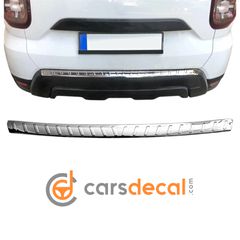 Dacia Duster II Νίκελ Διακοσμητικό Πίσω Προφυλακτήρα