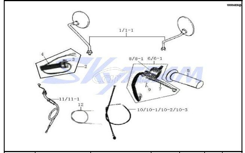 ΝΤΙΖΑ CHOKE BOBOS 50 cc (ST50-8A)
