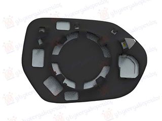 ΚΡΥΣΤΑΛΛΟ ΚΑΘΡΕΦΤΗ ΘΕΡΜΑΙΝΟΜΕΝΟ (CONVEX GLASS) για MAZDA 2 HYBRID 22- για MAZDA 2 HYBRID 22-