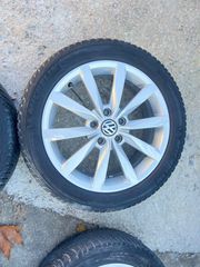 5Χ112 Volkswagen Golf 205/50/17-thumb-2