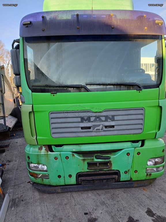 Φορτηγό Άνω Των 7.5τ MAN 2002 18390 MAN TGA  ΜΕ ΚΡΕΒΑΤΙ ΚΟΜΠΛΕ ΜΕ ΟΛΑ ΤΑ ΜΗΧΑΝΙΚΑ ΜΕΡΗ