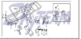 ΠΑΞΙΜΑΔΙΑ SET BOBOS 50cc & 125 cc (ST50-8A & ST125-8A )