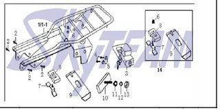 ΒΑΣΗ ΕΡΓΑΛΕΙΩΝ BOBOS 50cc & 125 cc (ST50-8A & ST125-8A )