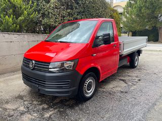 Volkswagen T6 2017 Transporter Καροτσα 3,05m Μακρυ*3Θεσεις*Klima*Book Service*Euro6*
