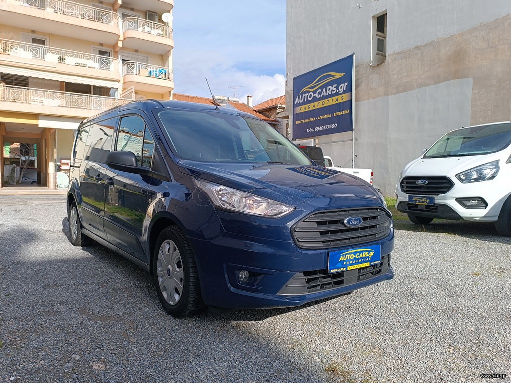 Ford Transit Connect 2019 Μακρύ*3θέσιο*Full Extra* Navi*Εγγύηση