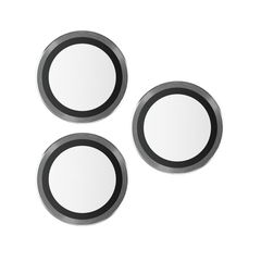 PanzerGlass™ - Hoops Camera Lens Protector iPhone 15 Pro - 15 Pro Max - Black Metal-thumb-3