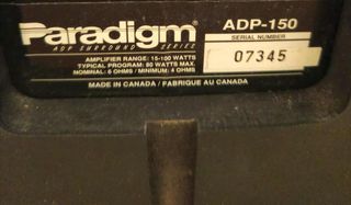 Ηχεία hi End Paradigm dipole made in Canada-thumb-2