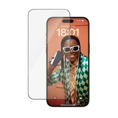 PanzerGlass - Screen Protector iPhone 15 Pro Max - Ultra-Wide Fit w. EasyAligner / Electronics